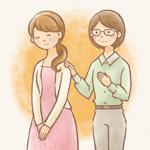 ひとりで悩んでいませんか?ためらわず、すぐにお電話を。